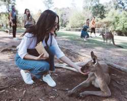 She has a soft corner for animals in her heart.